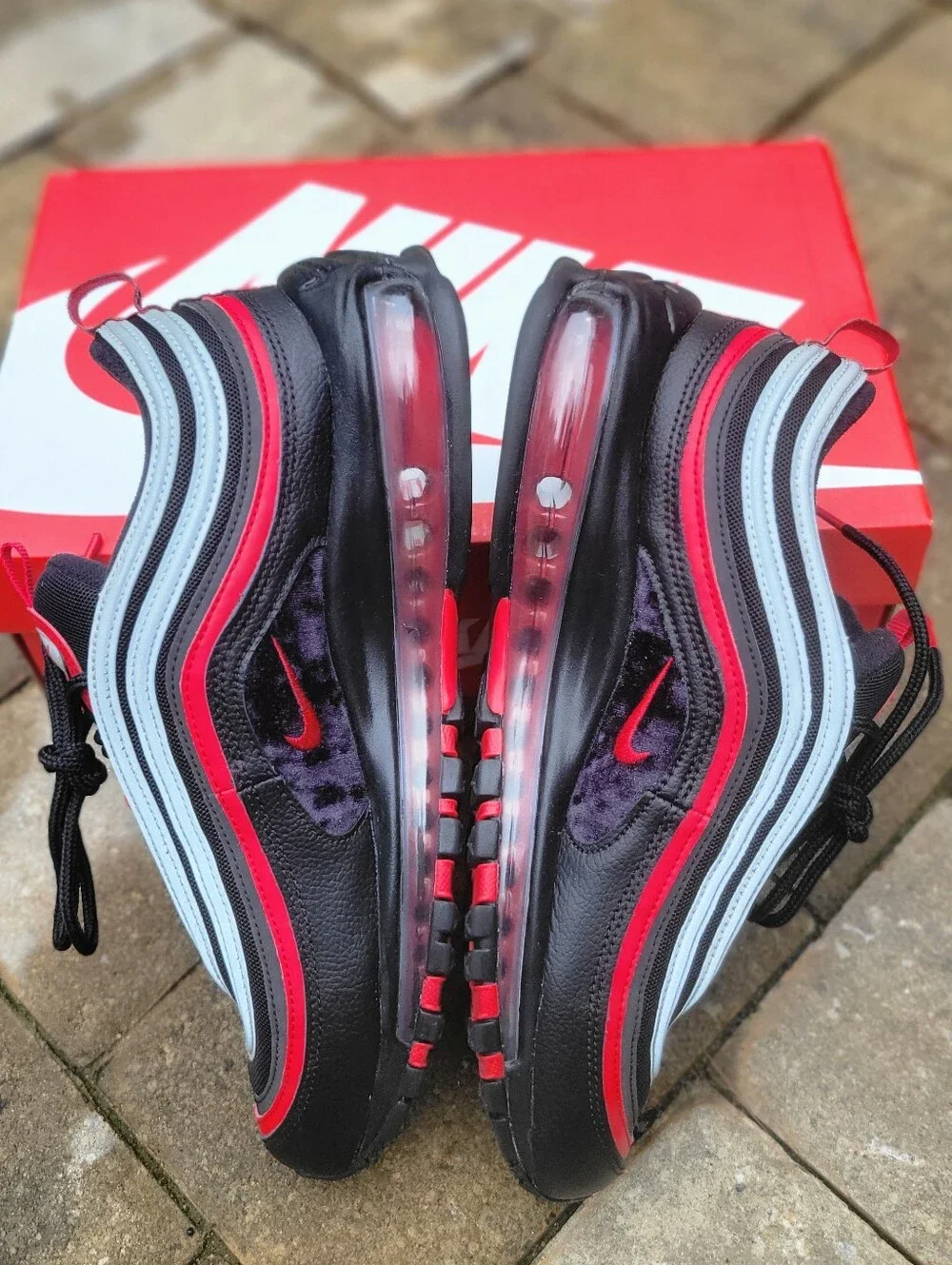 Air Max 97 'Black, Red, Silver'